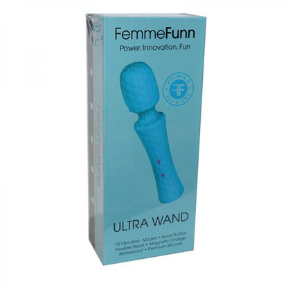 Femmefunn Ultra Wand Body Massager Blue - Vibrators - www.Coyha.com