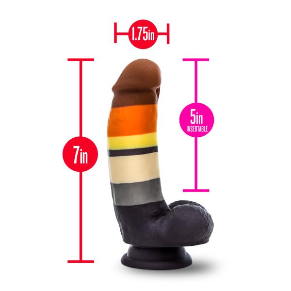 Avant Pride P9 Bear Realistic Brown 7.5 Inch Dildo - Dildos - www.Coyha.com