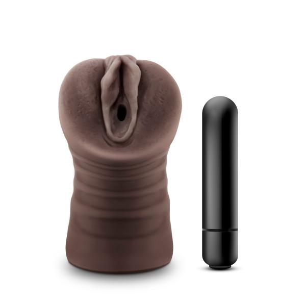 Hot Chocolate Brianna Brown Vagina Stroker - Men's Toys - www.Coyha.com