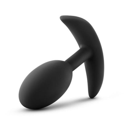 Luxe Wearable Vibra Slim Plug Medium Black - Anal Toys - www.Coyha.com