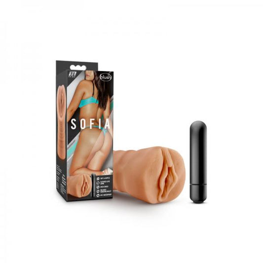 M For Men Sofia Mocha Tan Vagina Stroker - Men's Toys - www.Coyha.com