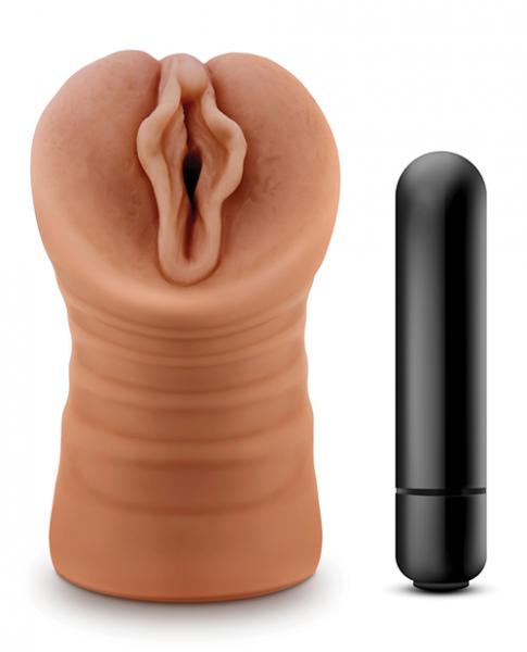 M For Men Sofia Mocha Tan Vagina Stroker - Men's Toys - www.Coyha.com