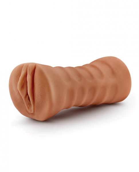 M For Men Julieta Mocha Tan Vagina Stroker - Men's Toys - www.Coyha.com