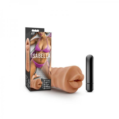 M For Men Isabella Mocha Tan Mouth Stroker - Men's Toys - www.Coyha.com