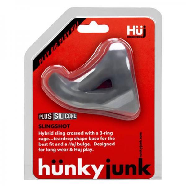 Hunky Junk Slingshot 3 Ring Teardrop Stone - Men's Toys - www.Coyha.com