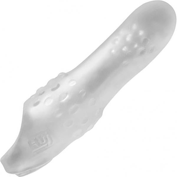 Hunkyjunk Swell Adjust Fit Cock Sheath Ice - Men's Toys - www.Coyha.com