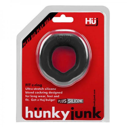 Hunkyjunk Fit Ergo C-ring, Tar - Bondage - www.Coyha.com