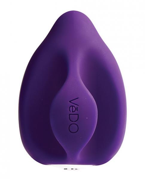 Vedo Yumi Rechargeable Finger Vibe - Deep Purple - Vibrators - www.Coyha.com