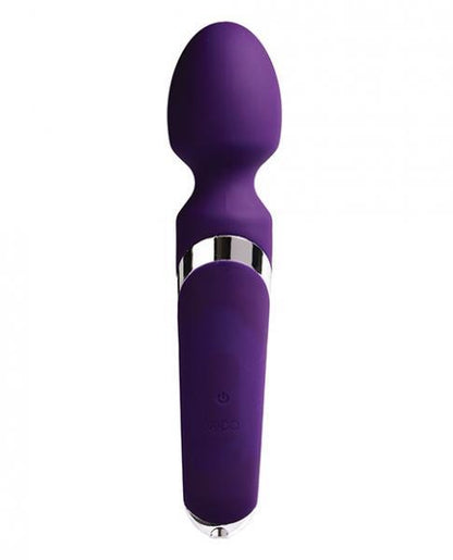 Vedo Wanda Rechargeable Wand Vibe - Deep Purple - Vibrators - www.Coyha.com