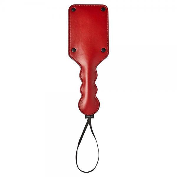 Sportsheets Saffron Square Paddle Black Red - Bondage - www.Coyha.com