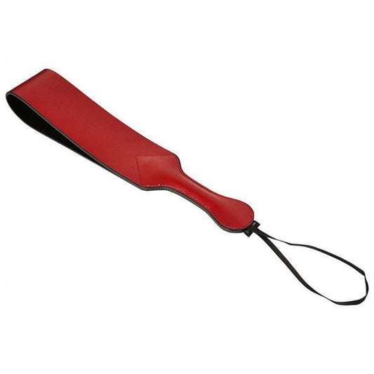 Sportsheets Saffron Loop Paddle Black Red - Bondage - www.Coyha.com