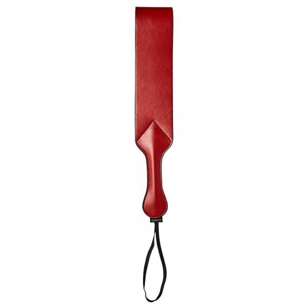 Sportsheets Saffron Loop Paddle Black Red - Bondage - www.Coyha.com