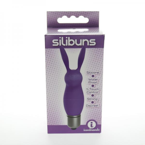 The 9's Silicone Bunny Bullet Purple - Vibrators - www.Coyha.com