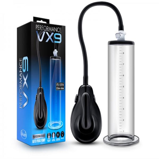 Performance - Vx9 Auto Penis Pump - Clear - Men's Toys - www.Coyha.com