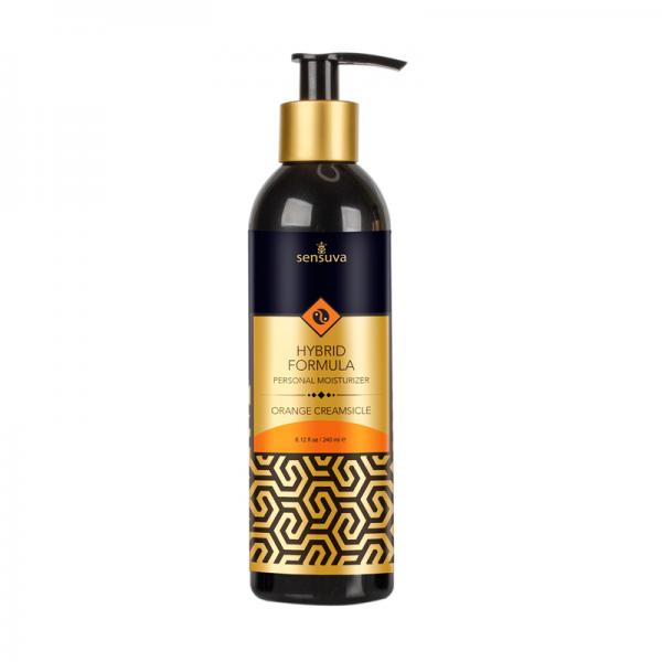 Sensuva Hybrid Personal Moisturizer - Orange Creamsicle 8 Fl. Oz. Bottle - Lubes & Lotions - www.Coyha.com