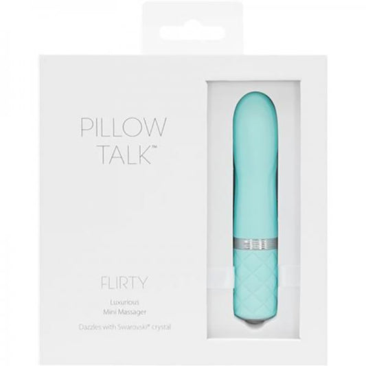 Pillow Talk Flirty Bullet Teal - Vibrators - www.Coyha.com