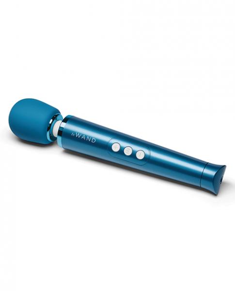 Le Wand Petite Blue Rechargeable Massager - Vibrators - www.Coyha.com