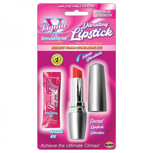 Liquid V Vibrating Lipstick Kit - Vibrators - www.Coyha.com