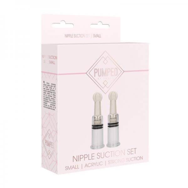 Pumped - Nipple Suction Set Small - Rose - Bondage - www.Coyha.com