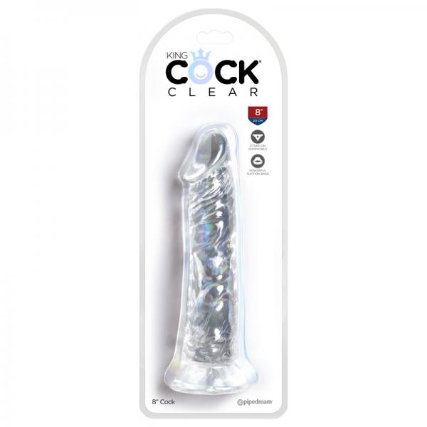 King Cock Clear 8in Cock - Dildos - www.Coyha.com