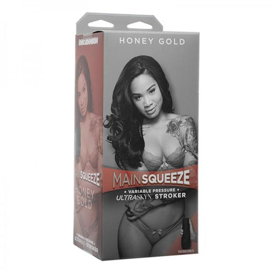 Main Squeeze Honey Gold Pussy Caramel - Men's Toys - www.Coyha.com