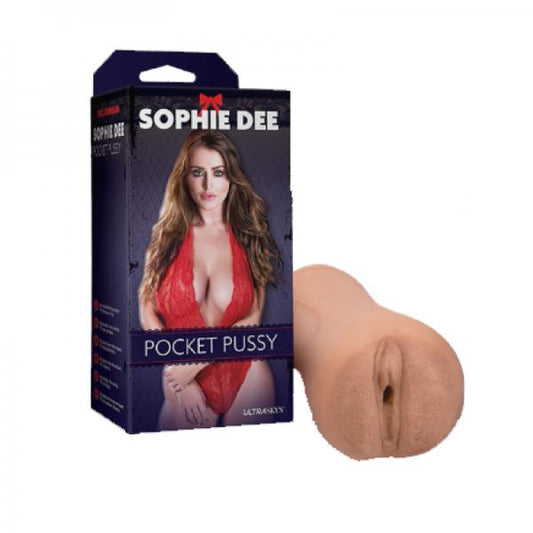 Sophie Dee Ultraskyn Pocket Pussy Vanilla - Men's Toys - www.Coyha.com