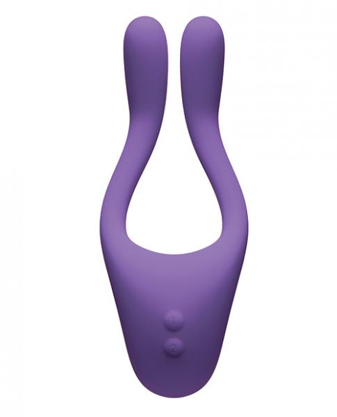 Tryst V2 Bendable Multi Erogenous Zone Massager With Remote Purple - Vibrators - www.Coyha.com