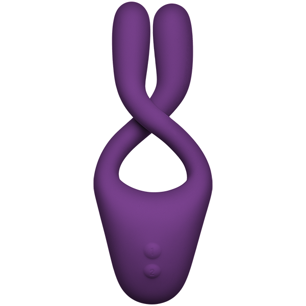 Tryst V2 Bendable Multi Erogenous Zone Massager With Remote Purple - Vibrators - www.Coyha.com