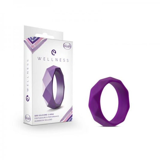 Wellness - Geo C Ring - Purple - Men's Toys - www.Coyha.com