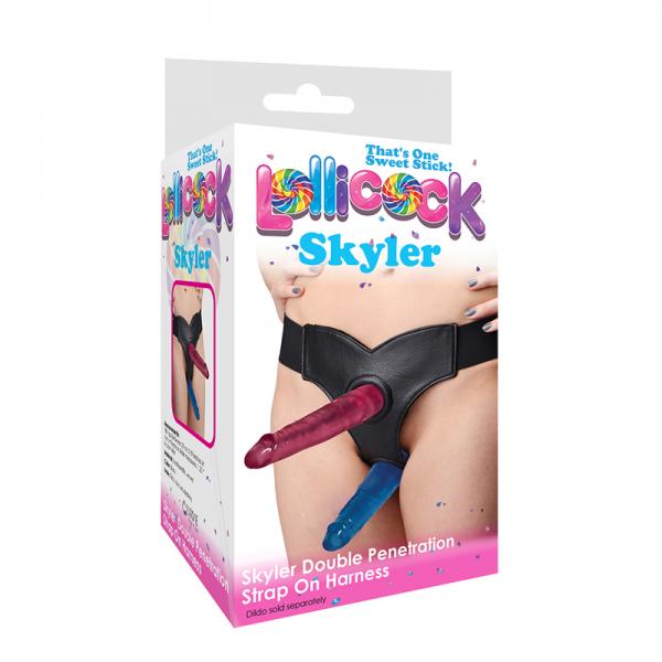 Lollicock Double Dong Skyler Harness With Dongs - Dildos - www.Coyha.com