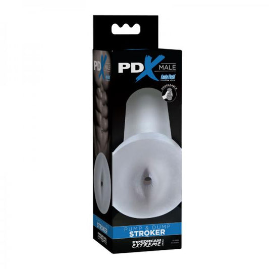 Pdx Male Pump & Dump Stroker (clear) - Men's Toys - www.Coyha.com