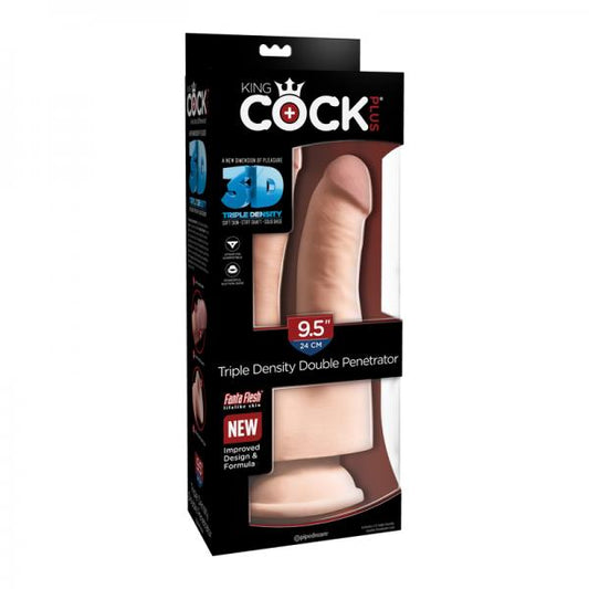 King Cock 9.5 inches Triple Density Double Penetrator - Dildos - www.Coyha.com