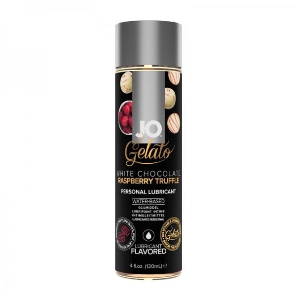 Jo Gelato White Chocolate Truffle Rasberry 4oz - Lubes & Lotions - www.Coyha.com