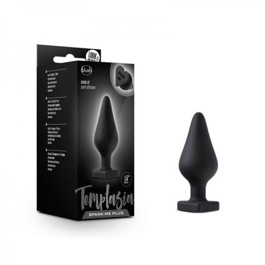 Temptasia Spank Me Butt Plug Black - Anal Toys - www.Coyha.com