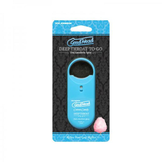 Goodhead - Deep Throat Spray To-go - Cotton Candy - 0.30 Fl. Oz. - Lubes & Lotions - www.Coyha.com