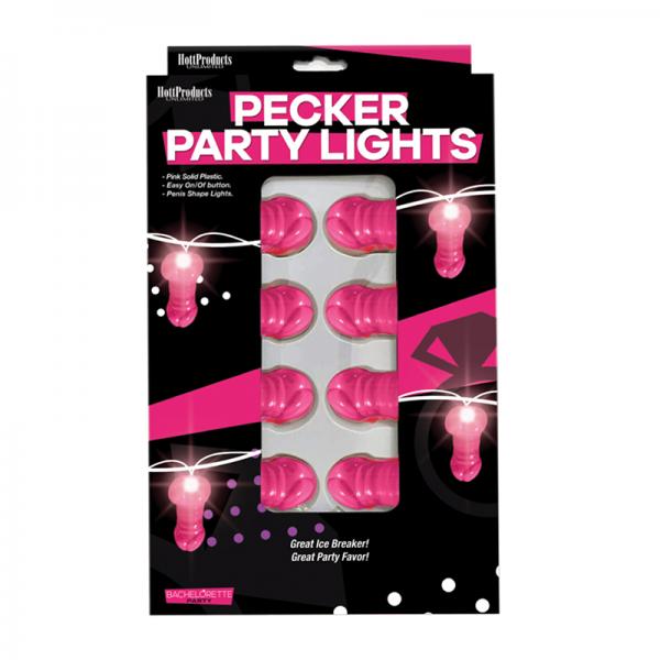 Light Up Pink Penis String Party Lights - Extras - www.Coyha.com