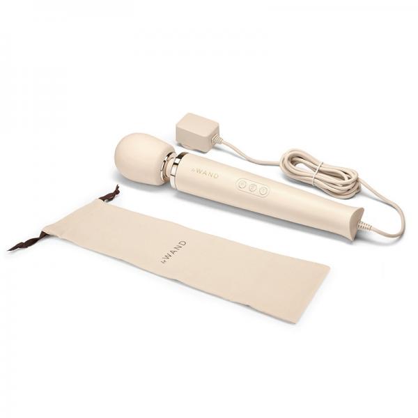 Le Wand Powerful Plug-in Vibrating Massager Cream - Vibrators - www.Coyha.com