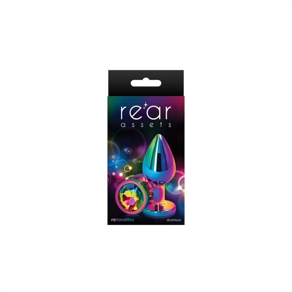 Rear Assets Mulitcolor Medium Rainbow - Anal Toys - www.Coyha.com