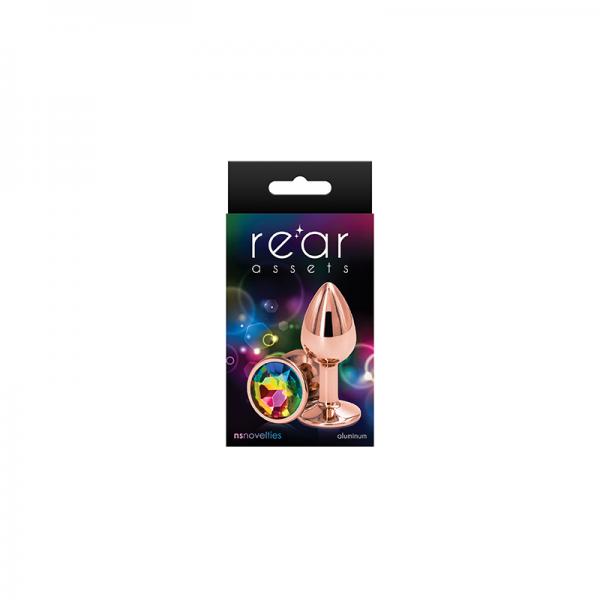 Rear Assets Rose Gold Small Rainbow - Anal Toys - www.Coyha.com