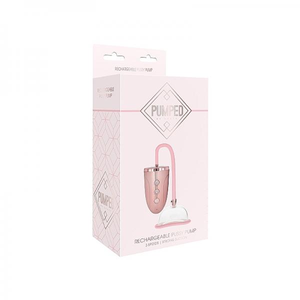 Rechargeable Pussy Pump - Pink - Vibrators - www.Coyha.com