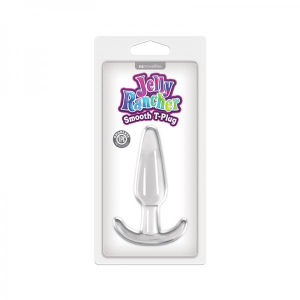 Jelly Rancher T-plug Smooth Clear - Anal Toys - www.Coyha.com