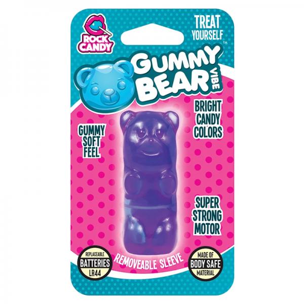 Gummy Bear Vibe - Blister - Purple - Vibrators - www.Coyha.com