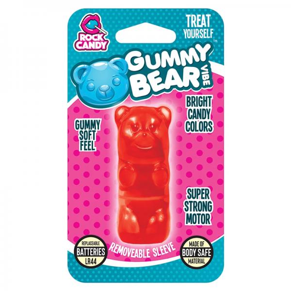 Gummy Bear Vibe - Blister - Red - Vibrators - www.Coyha.com