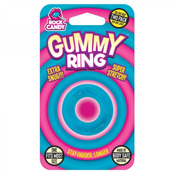 Gummy Ring - Blue - Men's Toys - www.Coyha.com