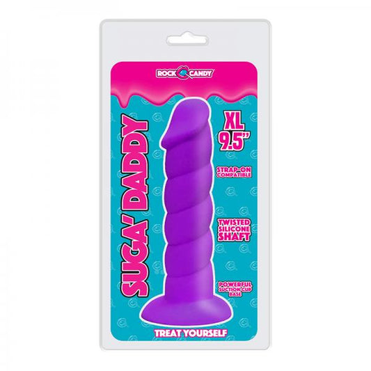 Suga-daddy 9.5in Purple - Dildos - www.Coyha.com