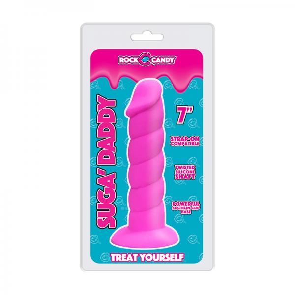 Suga-daddy 7in Pink - Dildos - www.Coyha.com