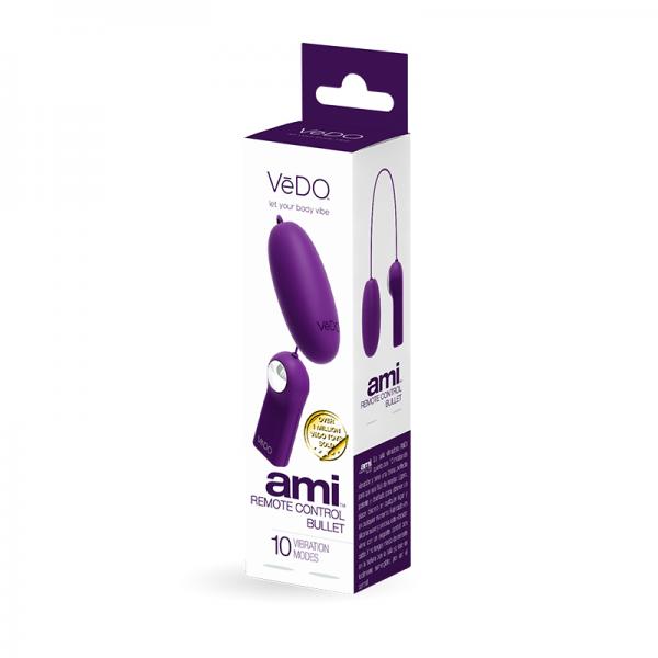 Vedo Remote Control Deep Purple - Vibrators - www.Coyha.com