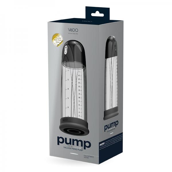 Pump Rechargeable Vacuum Penis Pump Black - Men's Toys - www.Coyha.com