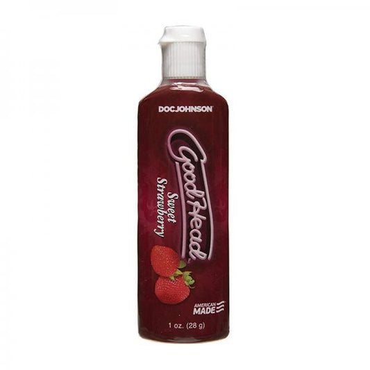 Goodhead Strawberry Oral Gel 1oz. - Lubes & Lotions - www.Coyha.com