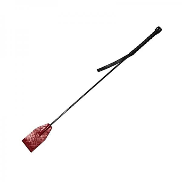 Leather Riding Crop Burgunday & Black Accessories - Bondage - www.Coyha.com